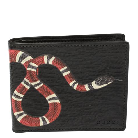 mens gucci wallet kingsnake|Gucci kingsnake wallet used.